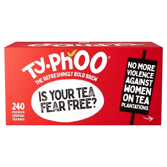 Typhoo 240 Premium Everyday Tea Bags 750G, Imported from Britain