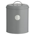 thumbnail image 1 of Typhoon Living Grey Coated Steel Compost Caddy, 1 of 2