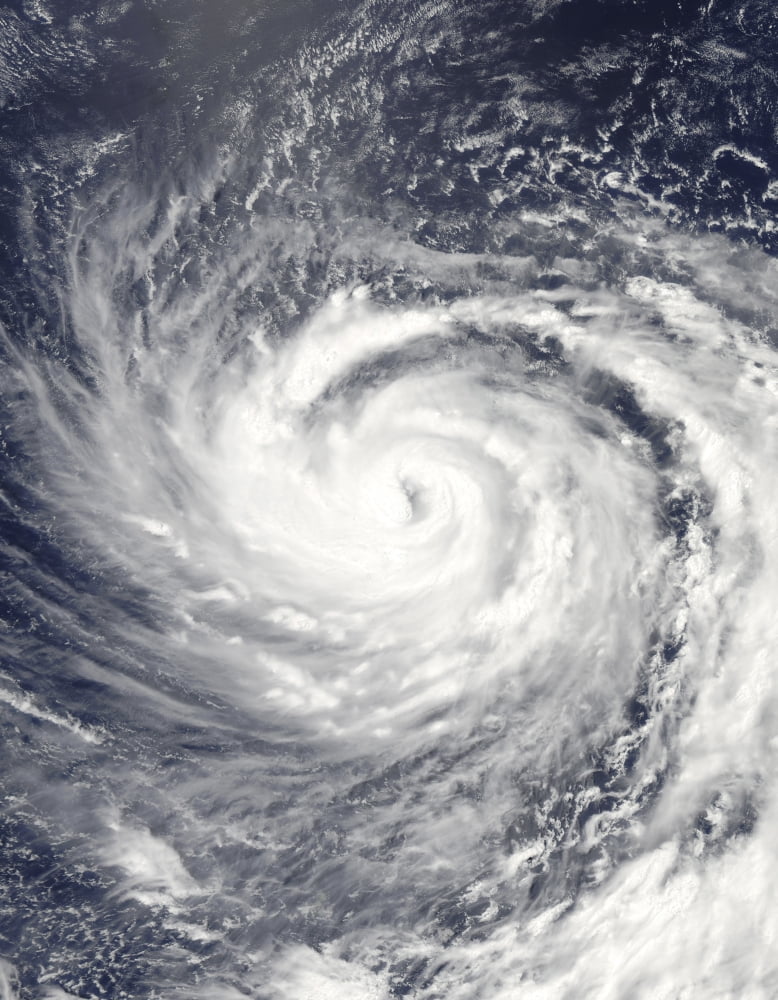Typhoon Ma-on over the Northern Mariana Islands Canvas Art - Stocktrek Images (25 x 32)