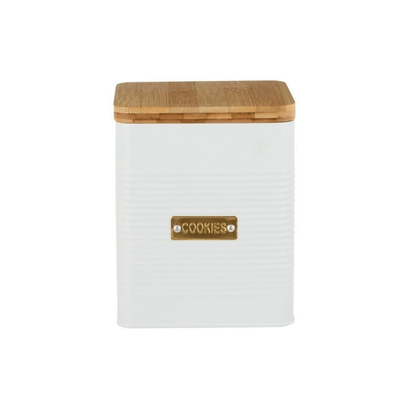 Typhoon Otto 2.8-Quart Square Cookie Jar | White