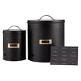 thumbnail image 1 of Typhoon Otto 2-Piece Root Vegetable Storage Set | Black, 1 of 4