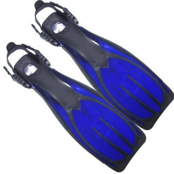 Typhoon Pro II Exceed Fin - Medium - Blue for Scuba Diving and Snorkeling