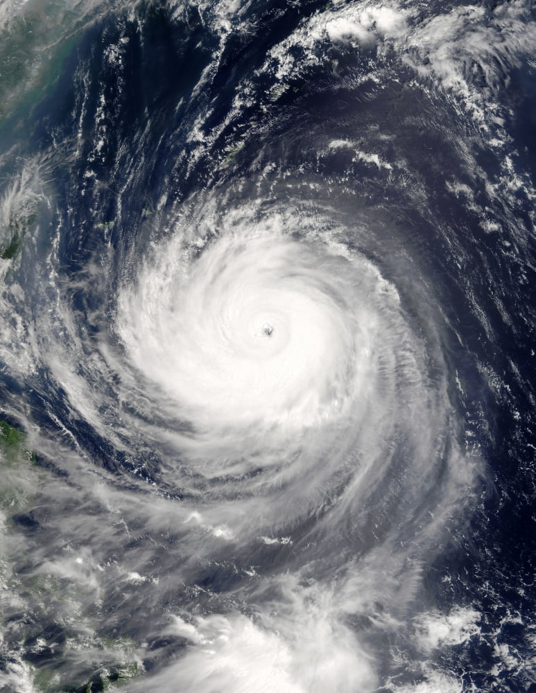 Typhoon Talim Canvas Art - Stocktrek Images (24 x 31)