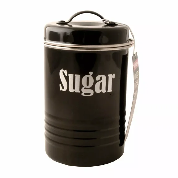 Typhoon Vintage Kitchen Collection | Sugar Canister - Black
