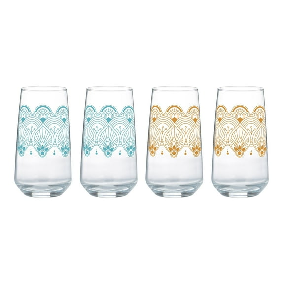 Typhoon World Foods Collection | 15.5 oz Highball Glasses (Set of 4)
