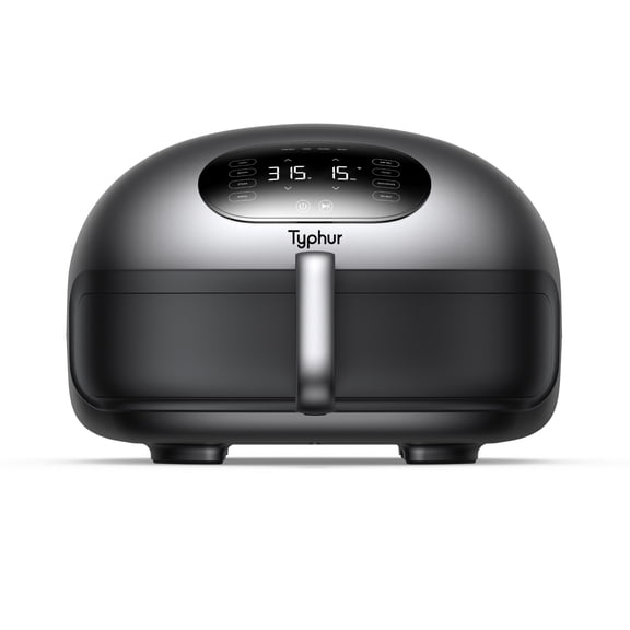 Typhur Dome 2 Self-Clean Air Fryer with Dual Heating,Fits 12" Pizza,15 Functions,Exclusive Adjustable Fan Speed