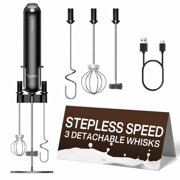 Typhur InstaWhisk Electric Milk Frother Whisk, Variable Speed, Splash-Free