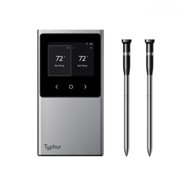 Typhur Sync Wireless Meat Thermometer – Two Probes, Smart BBQ Thermometer