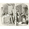 thumbnail image 1 of Typical Fifteenth Century Dining Room And Kitchen From The National And Domestic History Of England By William Aubrey P, 1 of 3