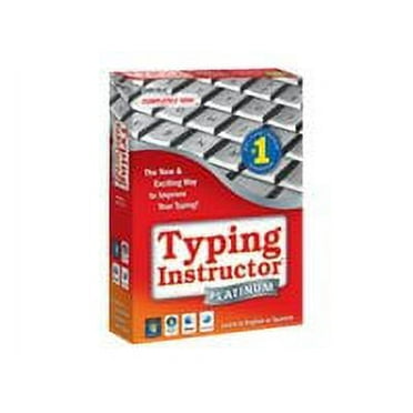 Typing Instructor Platinum 21 - Windows, Individual Software, 018527104958