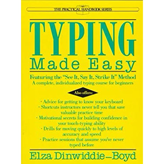 Pre-Owned Typing Made Easy (The Practical Handbook Series) (Unknown) 0399516719 9780399516719
