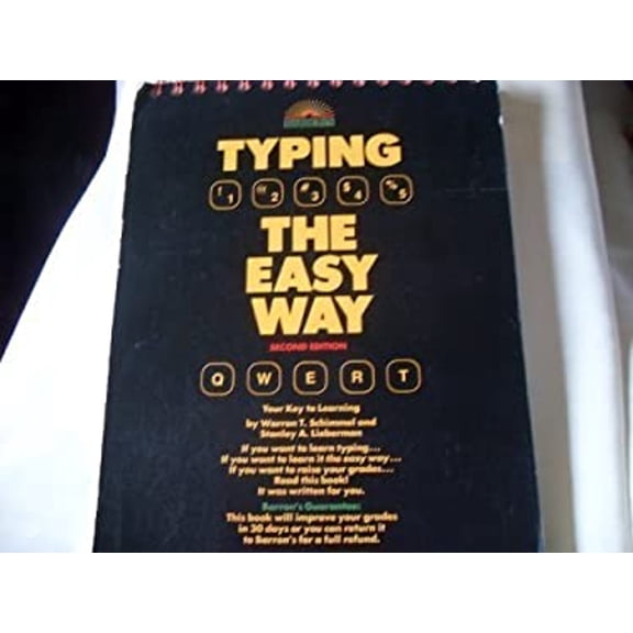 Pre-Owned Typing the Easy Way (Paperback) 0812040805 9780812040807