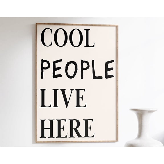 Typography Print, Wall Art Print, Psychedelic Wall Art, Above Bed Decor, Trippy Poster, Modern Wall Art, Minimalist Print, Distored Wall Art Wall Art, Modern Wall Decor, 8x12 UNFRAMED