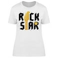 thumbnail image 1 of Typography Rock Star T-Shirt Women -Image by Shutterstock, Female XX-Large, 1 of 2