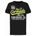 thumbnail image 1 of Typography: Since 1982, Coronado T-Shirt Men -Image by Shutterstock, Male Large, 1 of 2