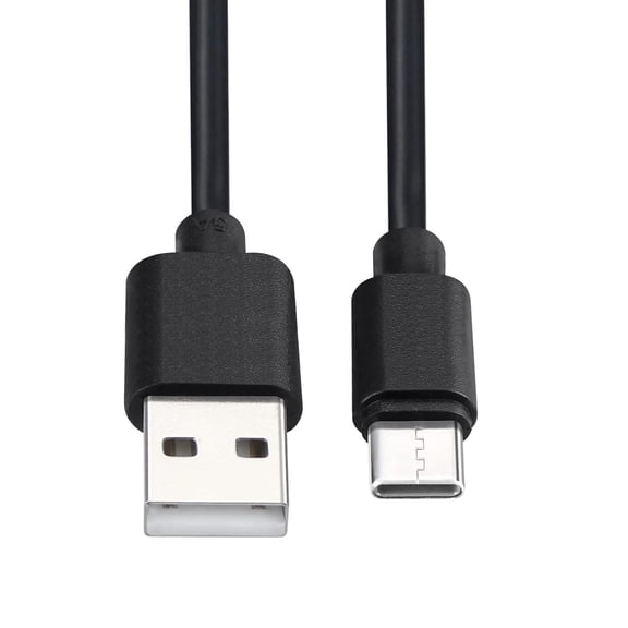 Typpkmm Charger Cord Replacement for Smart Tv Remote Control, for Frame Tv Remote, USB C Charging Cable 6.6ft, Black