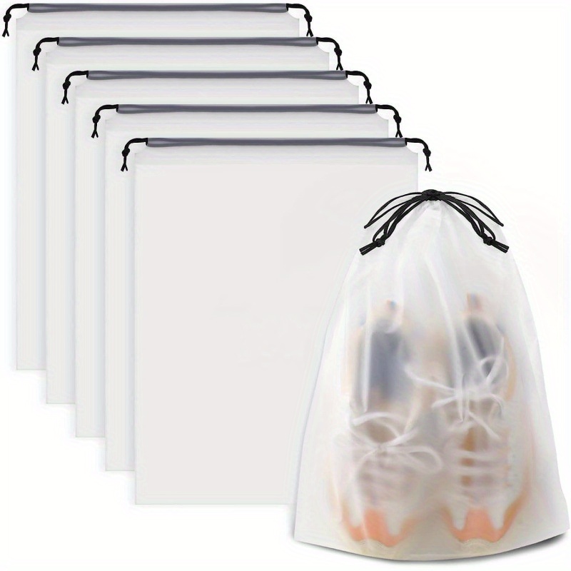 Typpkmm | Foldable 5/10/ Portable Shoe Drawstring Eco Storage Bag 20PCS