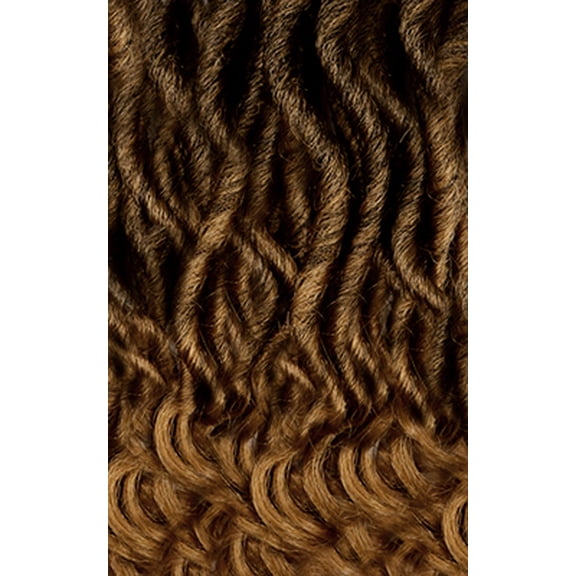 Typpkmm Freetress Synthetic Hair Crochet Braids, Water Wave 22 Inch, Soft Pre-Looped Braids for Natural Look, T27