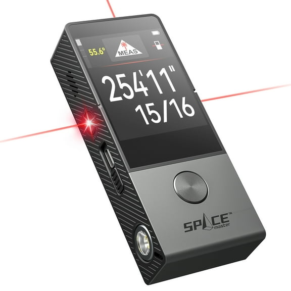 Typpkmm Mileseey D9 Pro Laser Distance Measure,WorldS 1st Laser Measure with Visual Aligning, 100M Bluetooth Laser Measure Tape