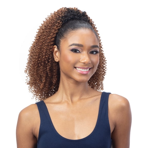 Typpkmm Milky Way Organique Synthetic Ponytail Bohemian Curl 14"