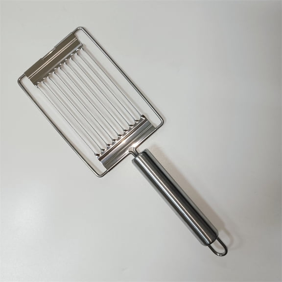Typpkmm Stackable Stainless Steel Tomato Slicer with Manual Vegetable and Fruit Cutting
