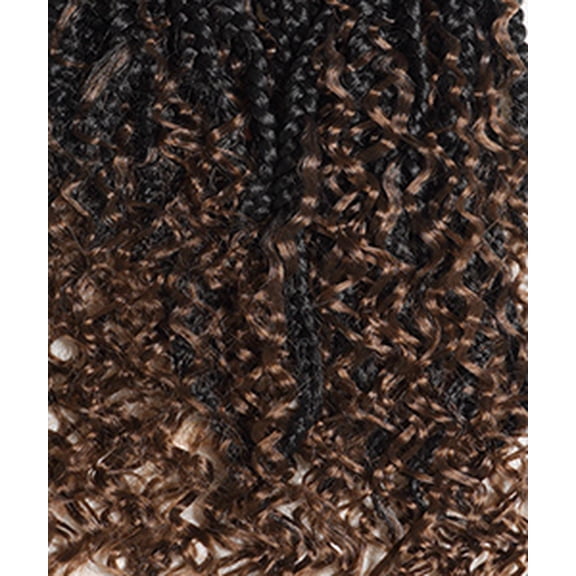 Typpkmm Synthetic Crochet Braids, 3X Boho Box Twist Hair Extensions, 8 Packs 14 Inch, CT30