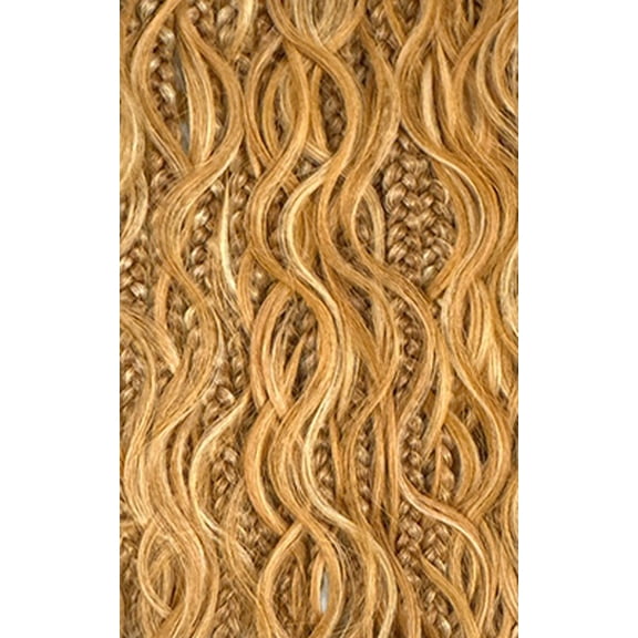 Typpkmm Synthetic Crochet Braids, 3X Deep Curl Boho Braids 22 Inch, Heat Resistant Fiber Hair Extensions, H27613