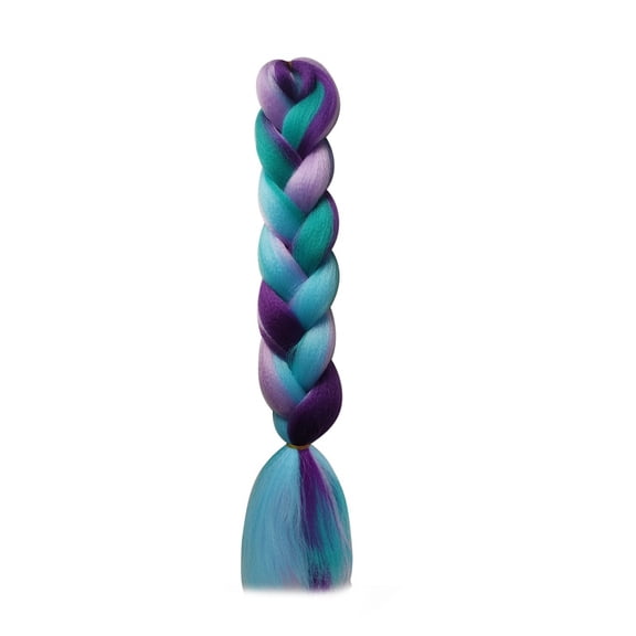 Typpkmm Synthetic Jumbo Braids Hair Extension Afro Ombre Color Box Yaki Straight Crochet Braid Diy Hair for Women 24Inch, P01