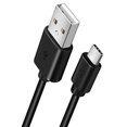 thumbnail image 1 of Typpkmm USB-C Charge Cable for Kindle E-Reader 6ft, Black, 1 of 3