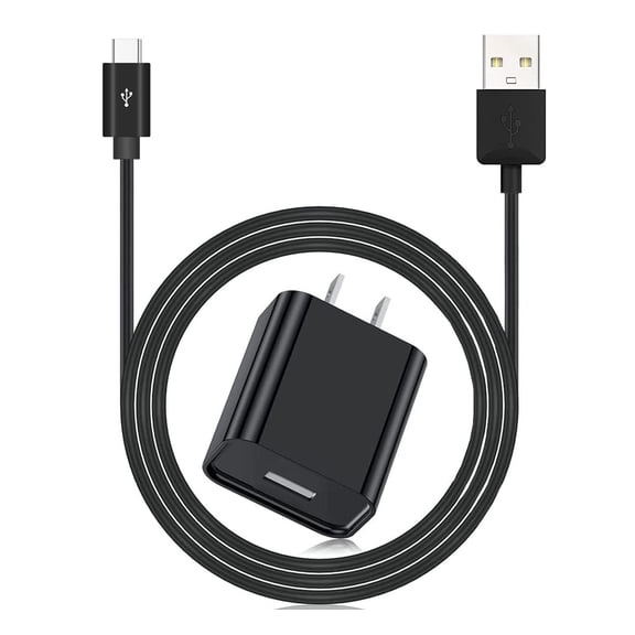 Typpkmm USB C Charger with Cable Compatible for Roku 5FT, Black