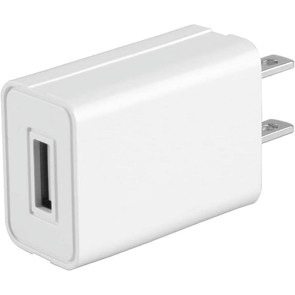 Typpkmm Wall Charger Cube, USB Power Supply 5V1A, Compact White Charging Block for Phones, 3
