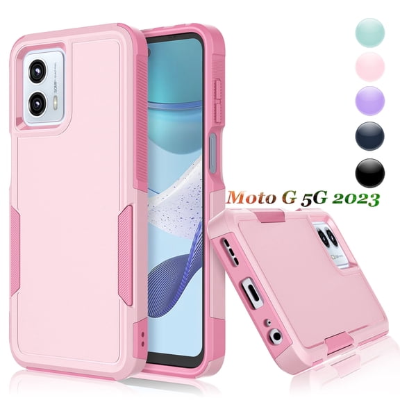 Typpkmm for Motorola Moto G 5G 2023 Phone Case 2 in, Pink
