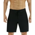 thumbnail image 1 of Tyr Men Regular fit Board Shorts Shorts 34 Black Solid Moisture Wicking, 1 of 5