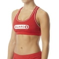 thumbnail image 1 of Tyr Lifeguard Two Piece Top LYN Red Size X-Small, 1 of 2