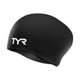 thumbnail image 1 of Tyr Long Hair Swim Cap WRINKLE-FREE Junior, 1 of 1
