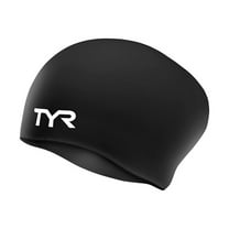 Tyr Long Hair Swim Cap WRINKLE-FREE Junior