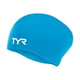 thumbnail image 1 of Tyr Long Hair Swim Cap WRINKLE-FREE Junior, 1 of 1