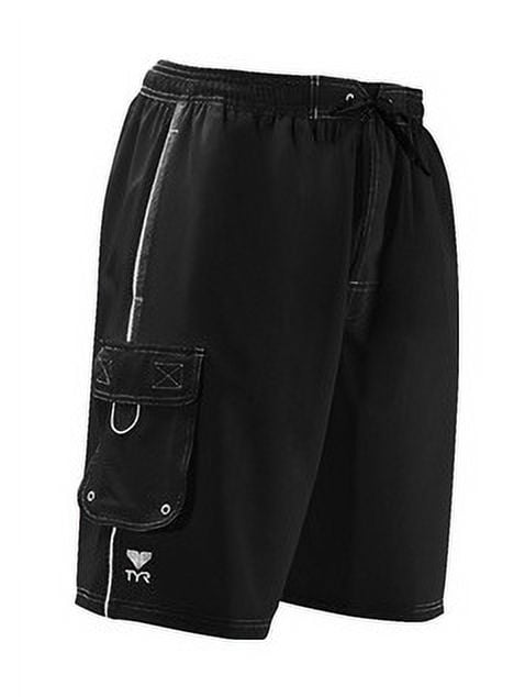 TYR Challenger Trunk – Black, XX-Large, Competitive Swimwear - View #12