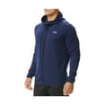 thumbnail image 1 of Tyr Men's Team Full Zip Hoodie (Navy, Youth Small), 1 of 1