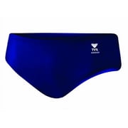 TYR Mens Durafast Elite Solid Racer Swim Suit Navy, 36