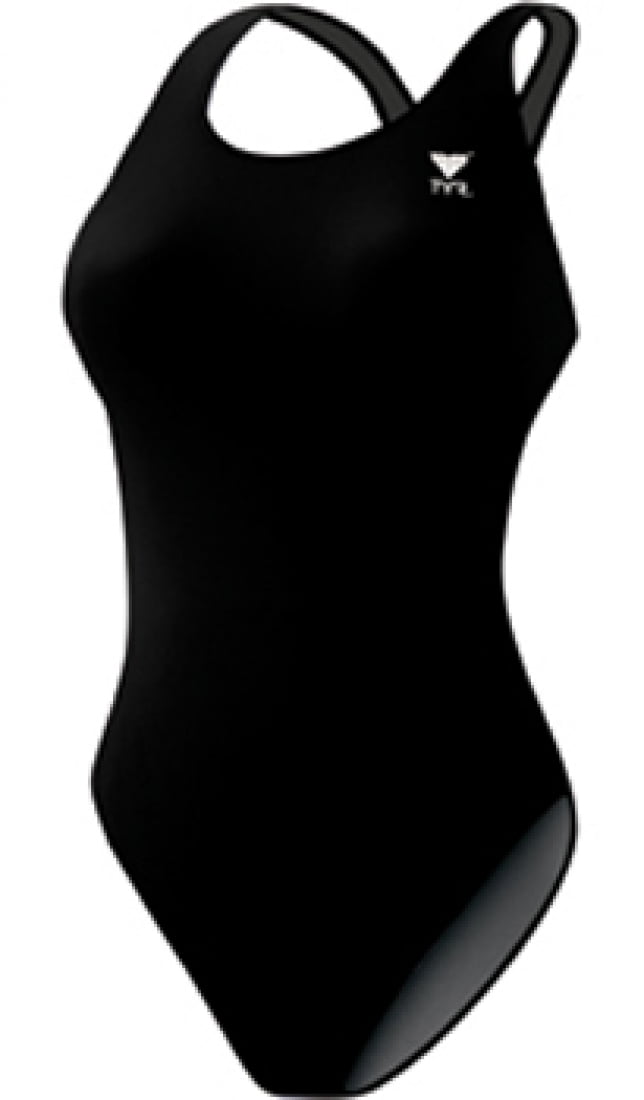 TYR SPORT Durafast Elite Solid Maxfit-A Swimsuit Women's Size 36 Black NWT