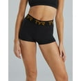thumbnail image 1 of Tyr Solid Women Base Kinetic Mid-Rise Logo Short 2, 1 of 5