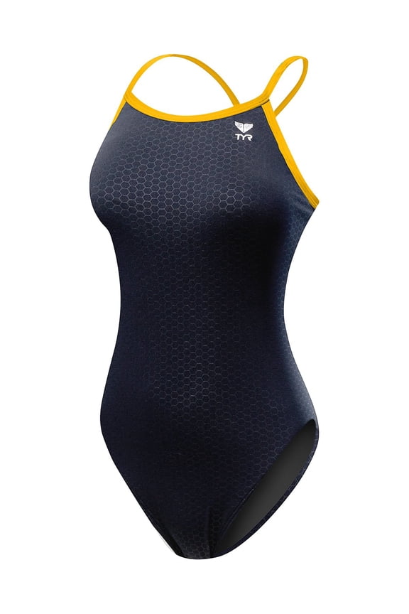 Swimsuit HEXA Diamondfit Black/Gold Size 26