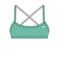 thumbnail image 1 of Tyr Two Piece Top SOLID Trinity Seafoam Size X-Small, 1 of 1