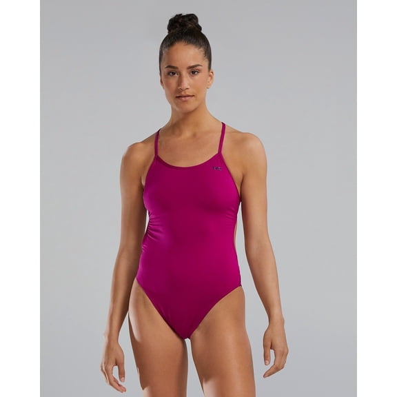 Tyr Women'S Solid Crosscut Tieback Durafast Elite