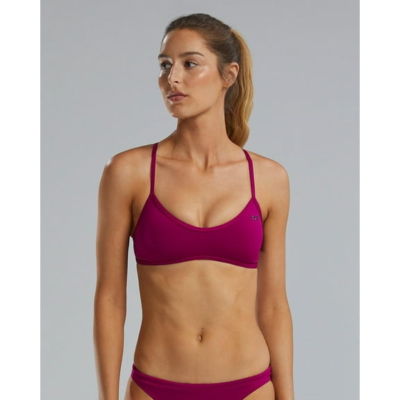 Tyr Women'S Solid Trinity Top Durafast Elite