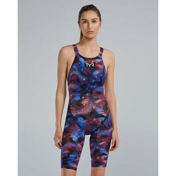 Tyr Womens Avictor 2.0. Open Back Swimsuit - USA