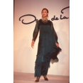 thumbnail image 1 of Tyra Banks In Green Ruffle Dress On Runway For Oscar De La Renta Photo Print (16 x 20) - Item # CPA4459, 1 of 1