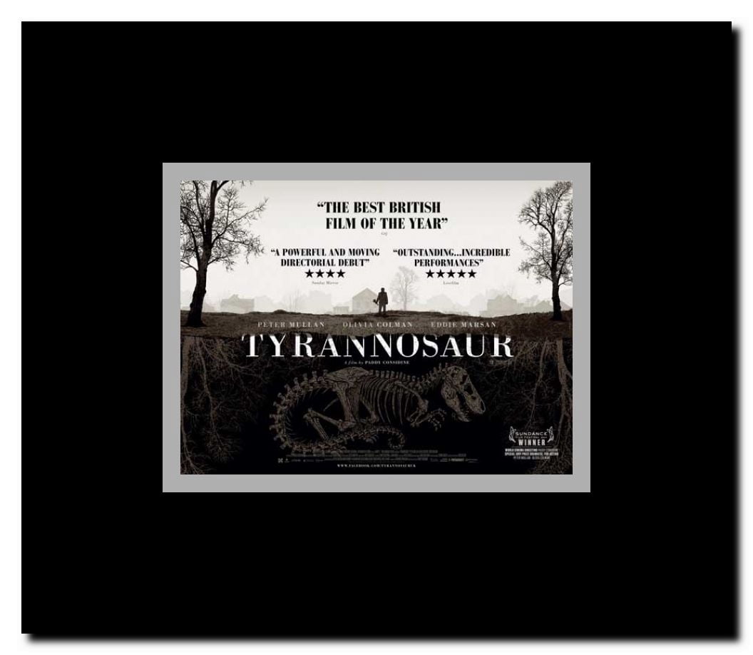Tyrannosaur Framed Movie Poster
