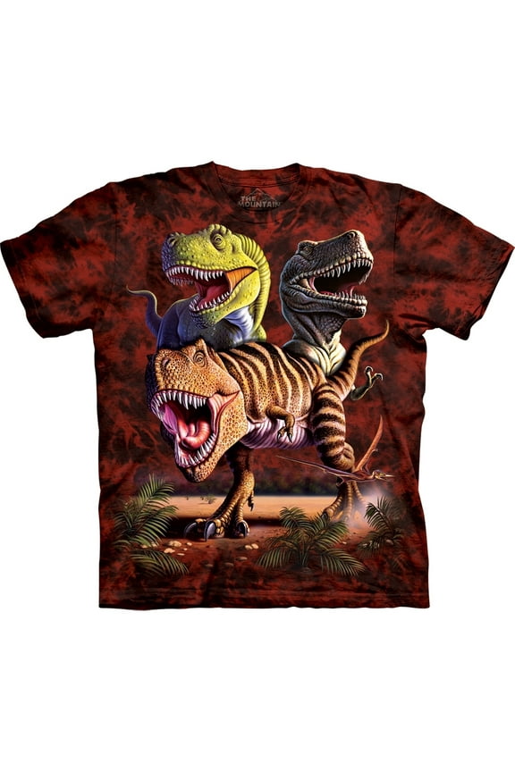 Tyrannosaurus Rex Collage T-Shirt - Large